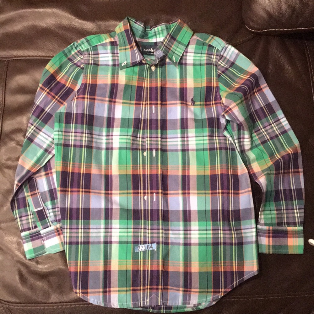 Ralph Lauren long sleeve shirt boys 7